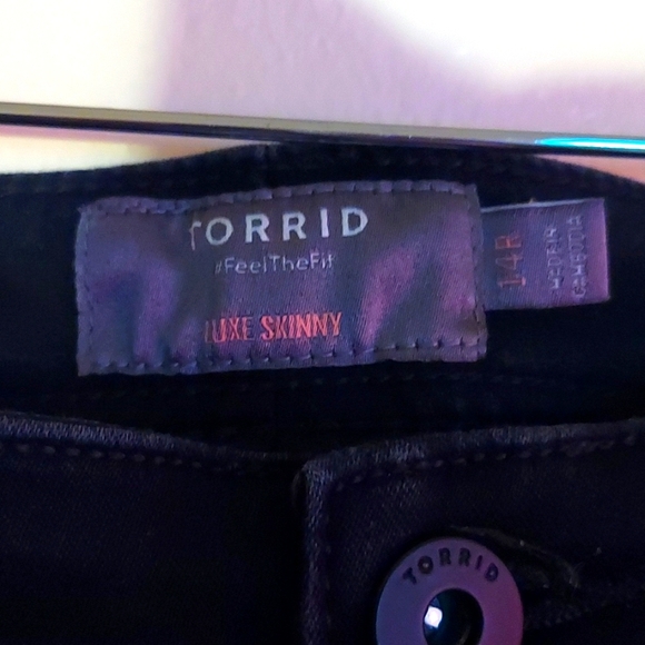 Torrid High Rise JEANS size 14 - Picture 3 of 4